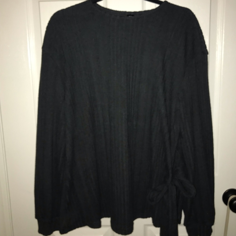Dark gray sweater